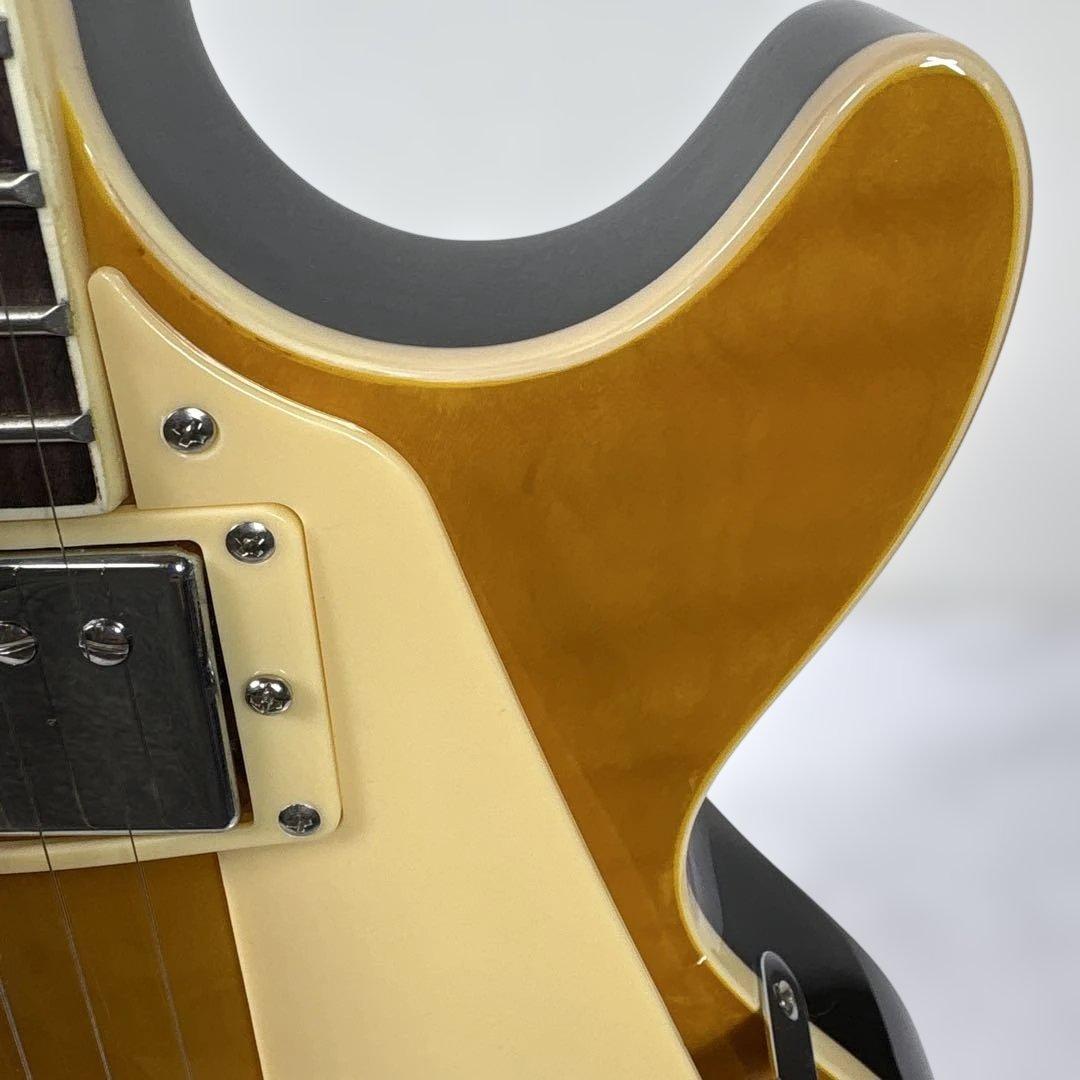 プレイテックエレキギター LP400 Flame Top Lemon Burst