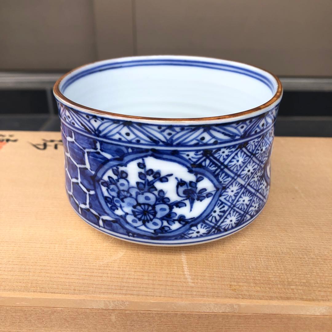 2. 京焼　昭阿弥造　青華祥瑞紋　小鉢5客揃