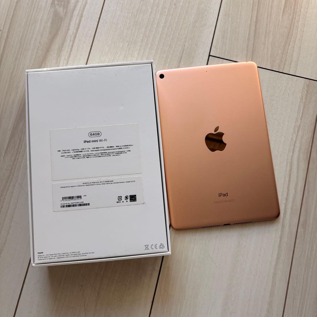 Apple iPad mini5ゴールド 本体　SIMフリー