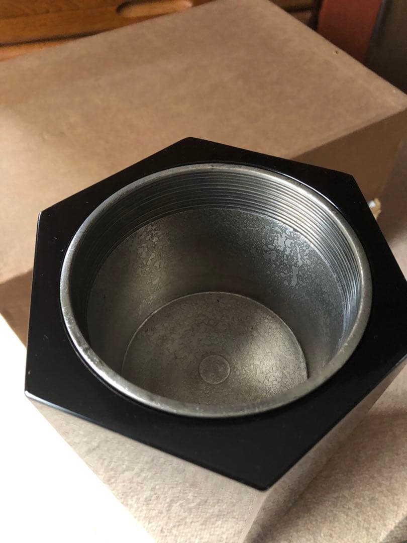 三管　花器　六角　紙箱入