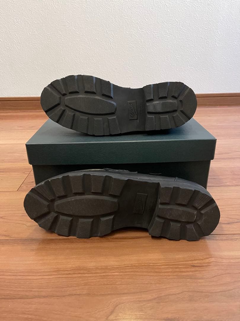 超美品Paraboot Reims/Marche UK8.5 ノワール