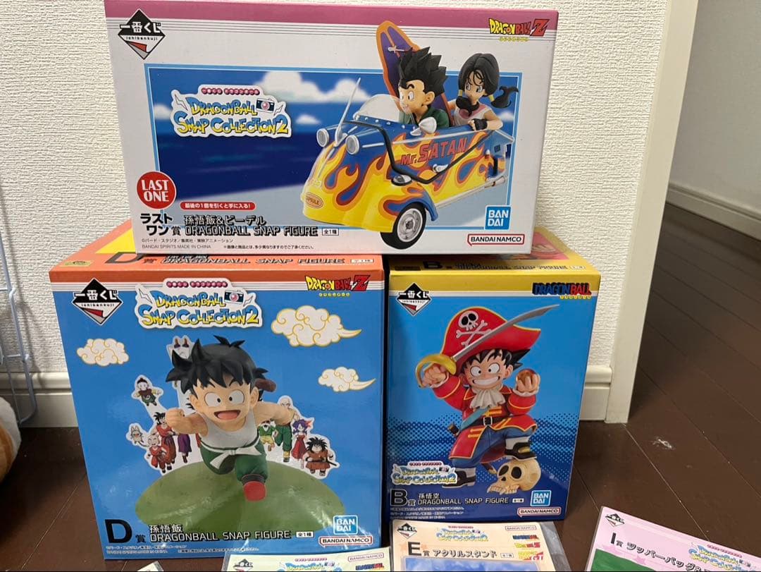 一番くじ ドラゴンボール ラストワン賞 孫悟飯＆ビーデル　D賞　B賞　その他
