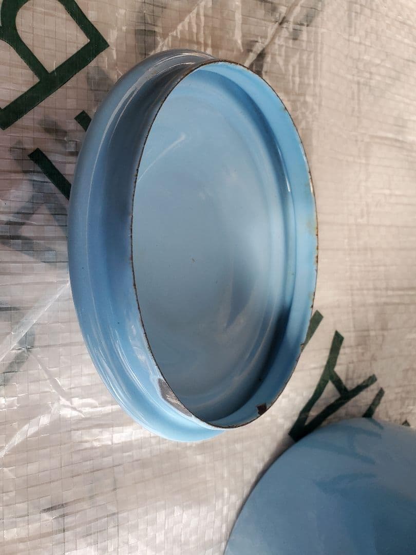 minimini　チェコスロバキア　ホーロー　ダブルボイラー