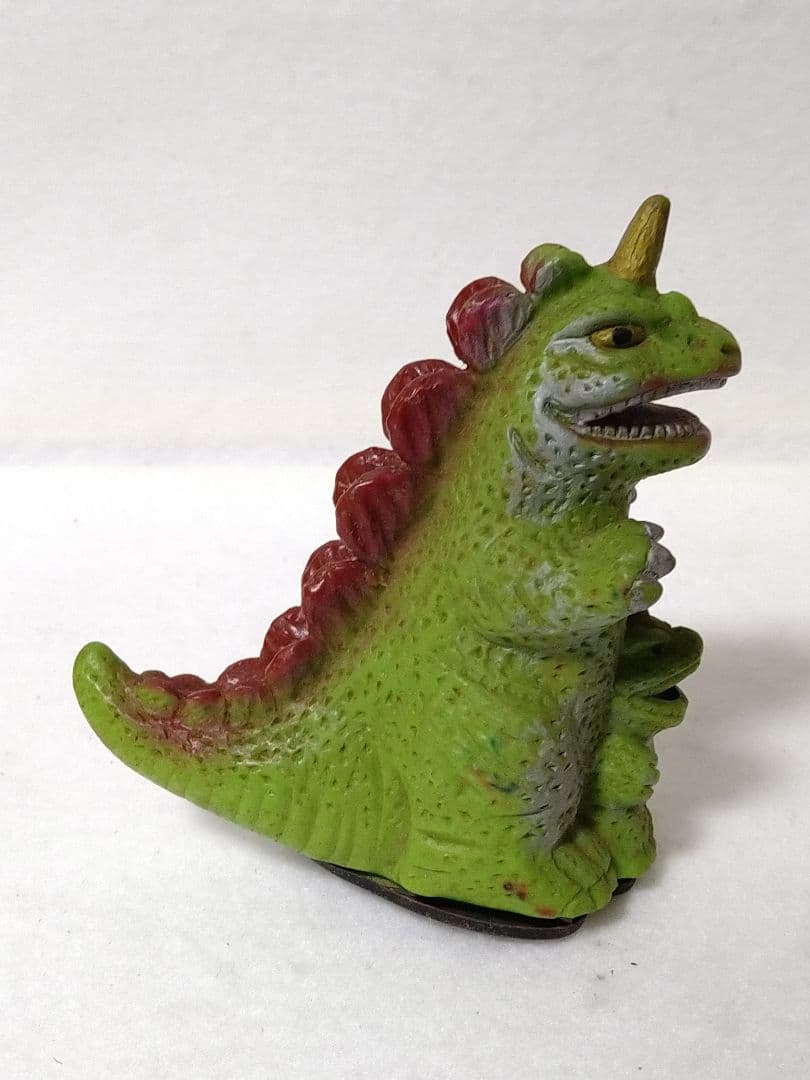 当時物 親子怪獣 ブリキ フリクション ソフビ