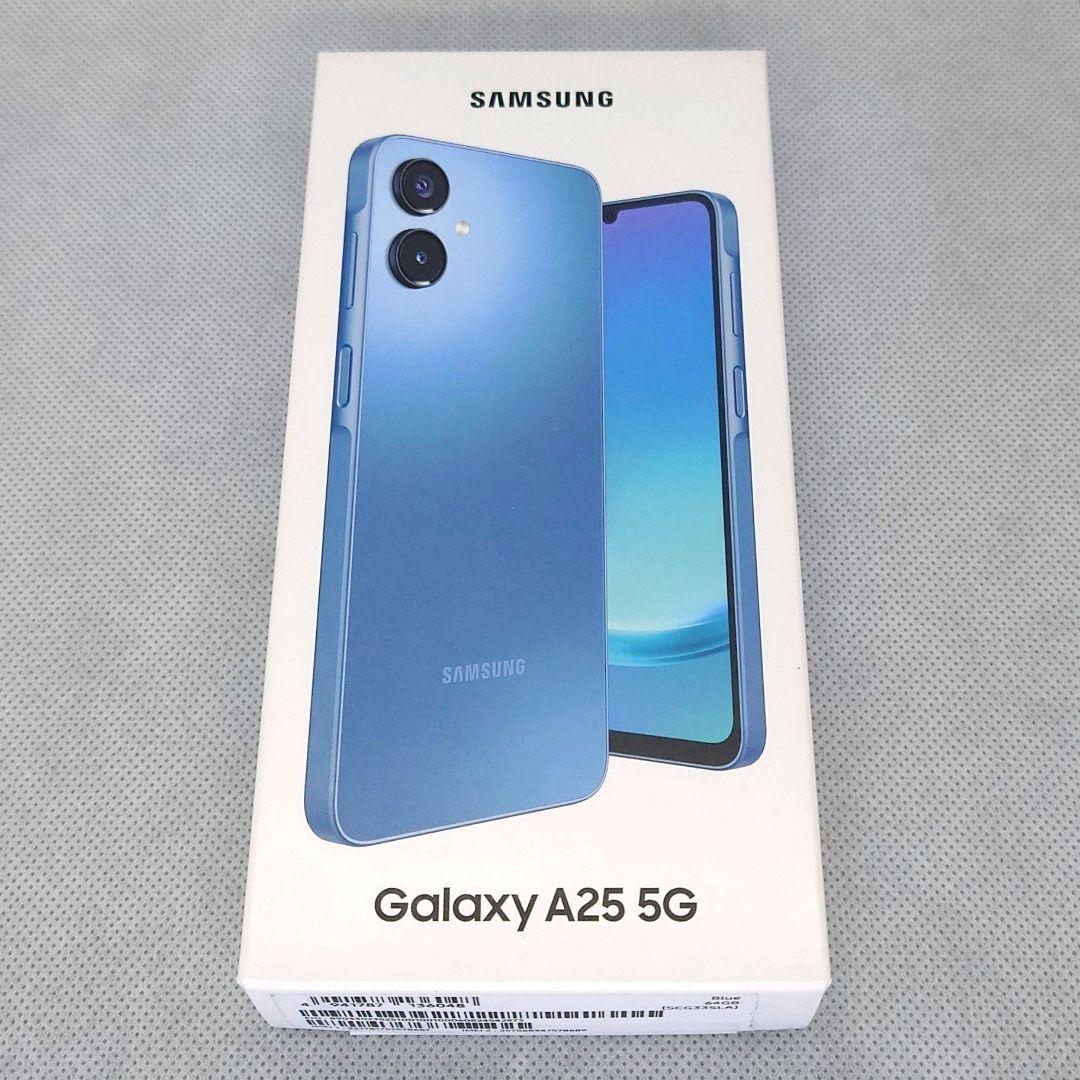 極美品 SAMSUNG Galaxy A25 5Gスマホ SIMフリー 青 2台