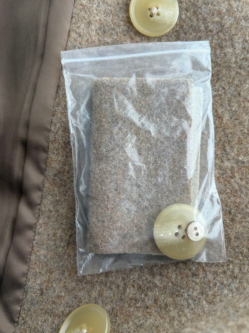 AURALEE 24AW ウールメルトンロングコート サイズ0（小柄な方向け）