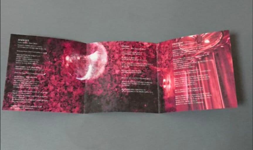 †яi¢к CD RADIANT　初回限定 カラーケース