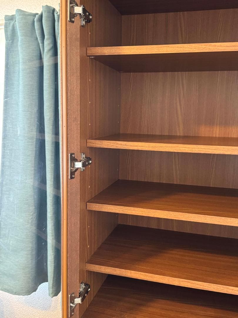 unico ストラーダ（木枠）食器棚／カップボード　※前面無垢材