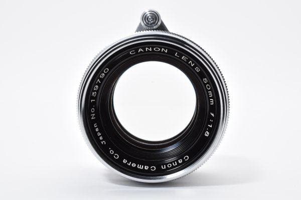 ★希少美品★キヤノンレンズ L 50mm F1.8 希少初期型 #596