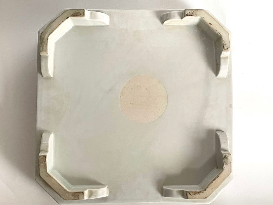 #2陶芸家　上田恒二　木野皿山　赤絵　角皿　折敷　盆　民藝　船木研兒　河井寛次郎