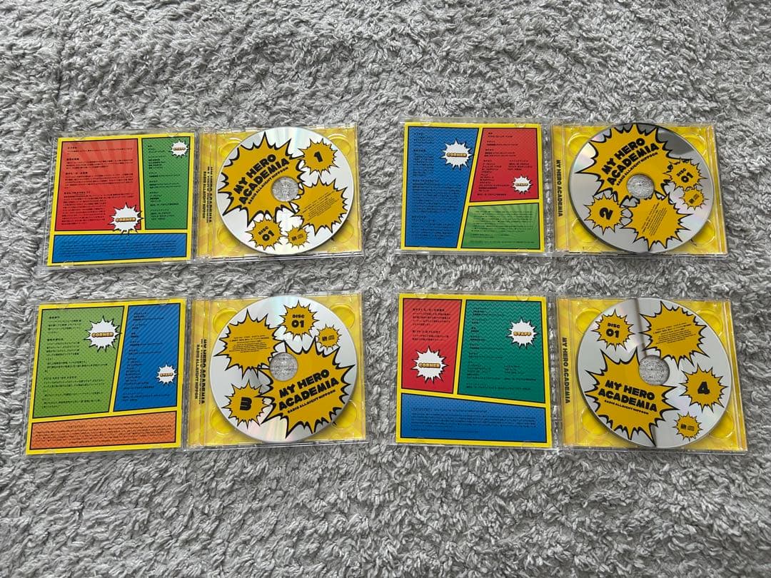 僕のヒーローアカデミア オールマイトニッポン1〜4 CD 2枚組×4枚セット