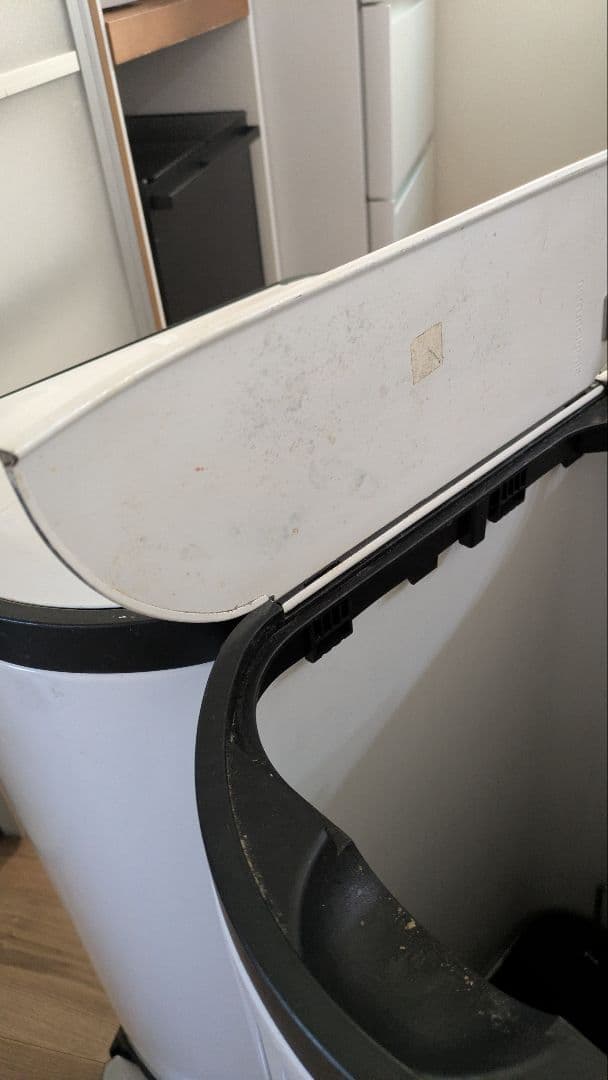 シンプルヒューマン ペダル式ごみ箱 ホワイト 30Ｌ　　2個セット