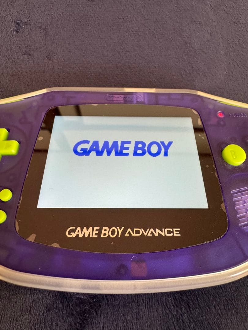 【美品】 ゲームボーイアドバンス 本体 IPS V7 バックライト液晶 GBA