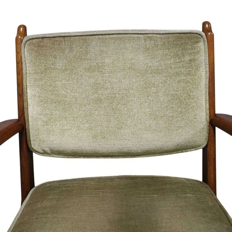 karimoku オールドカリモク コロニアル デスクチェア モケットグリーン