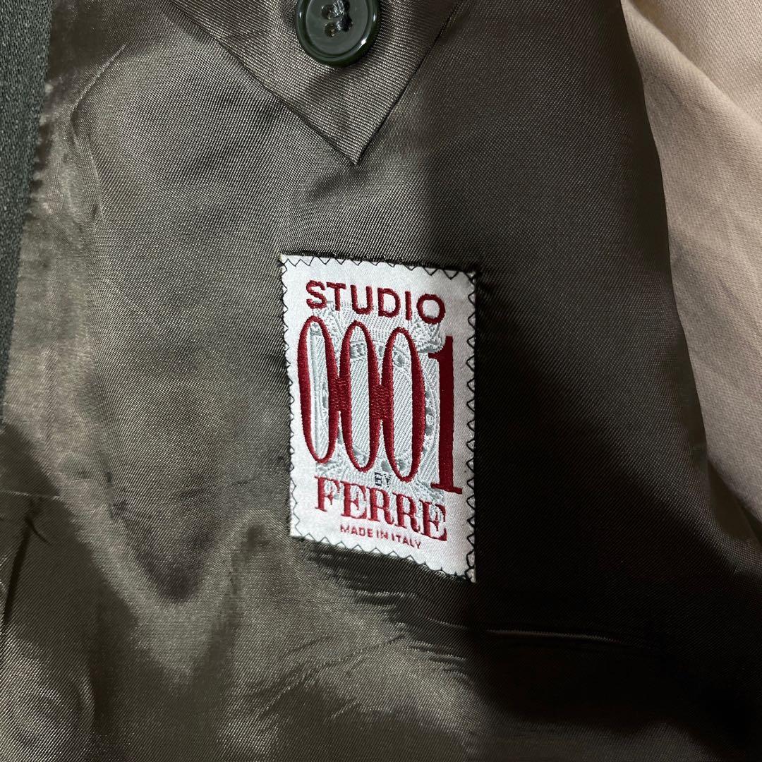 [F.141]【vintage】 セットアップ ダブル　ピンズ　ネクタイ