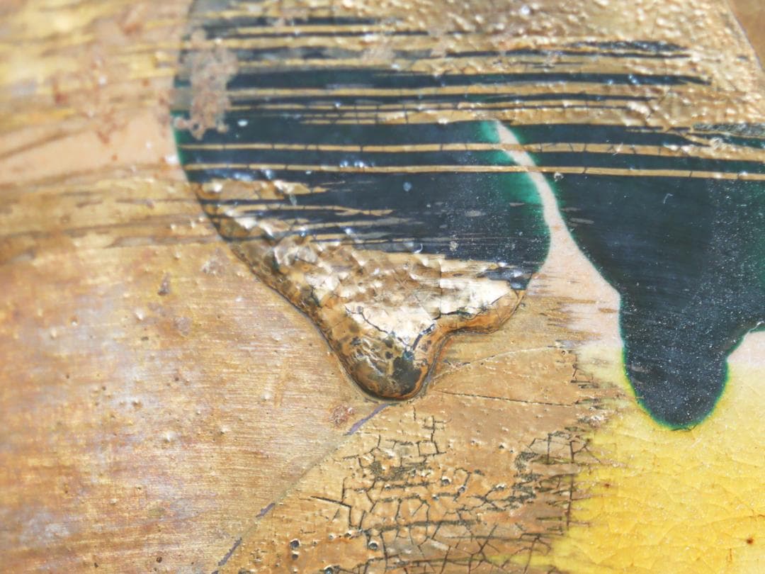 椿絵 大鉢 27cm