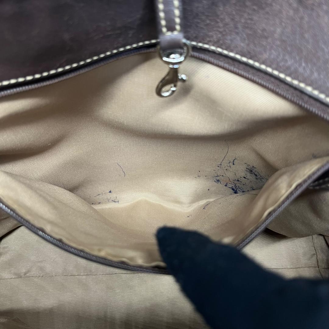 コーチ　coach ワンショルダーバッグ　シグネチャー　ブラウン　肩掛け