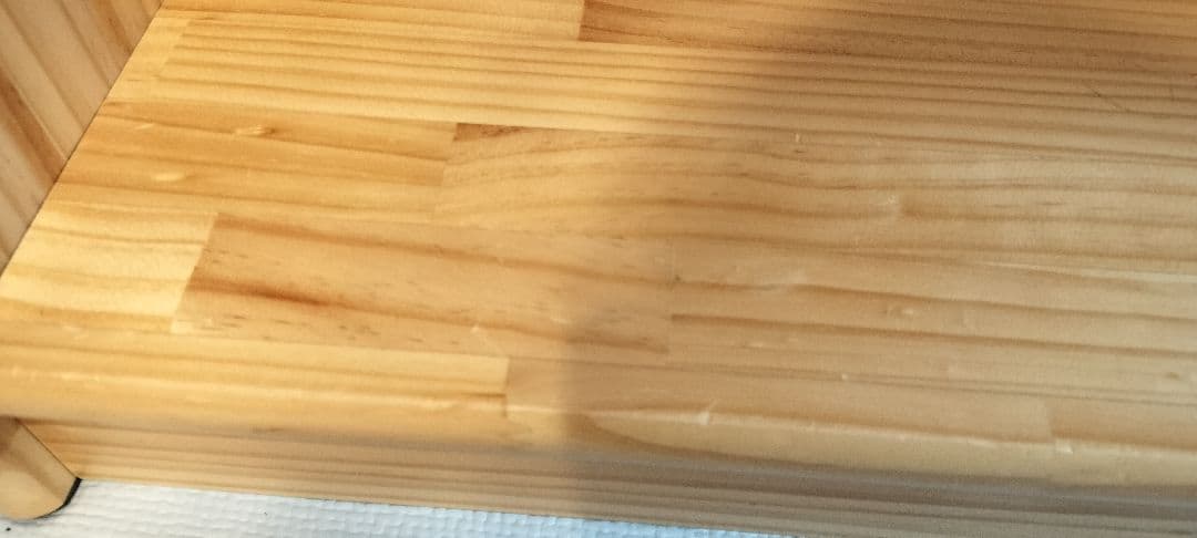 ブロック社　白木棚