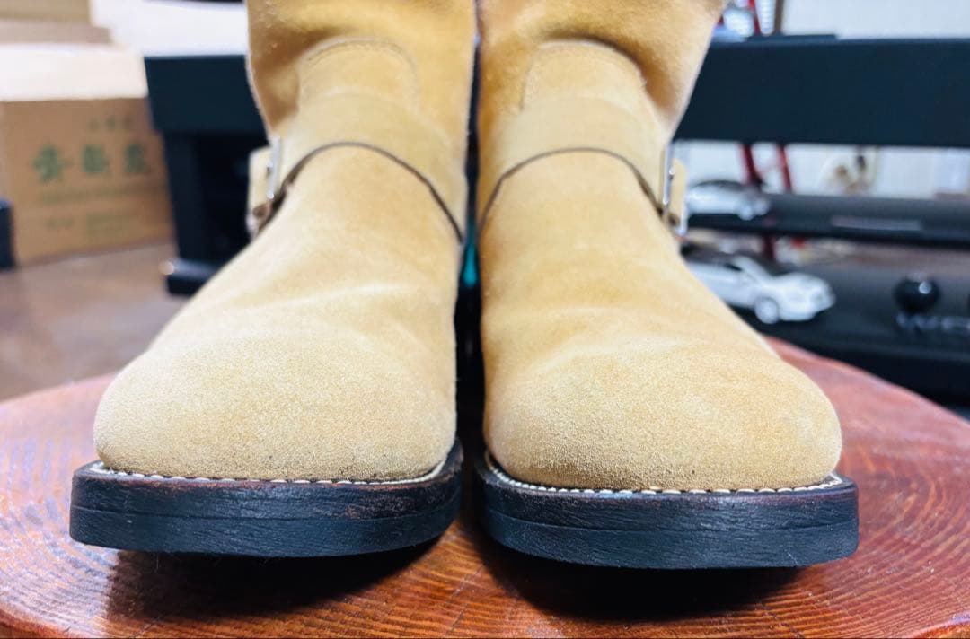 STRUMストラム エンジニア ブーツ RUDY茶1120N▲美品