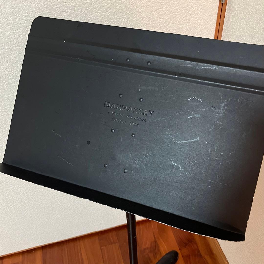 Manhasset マンハセット　譜面台 ブラック　黒