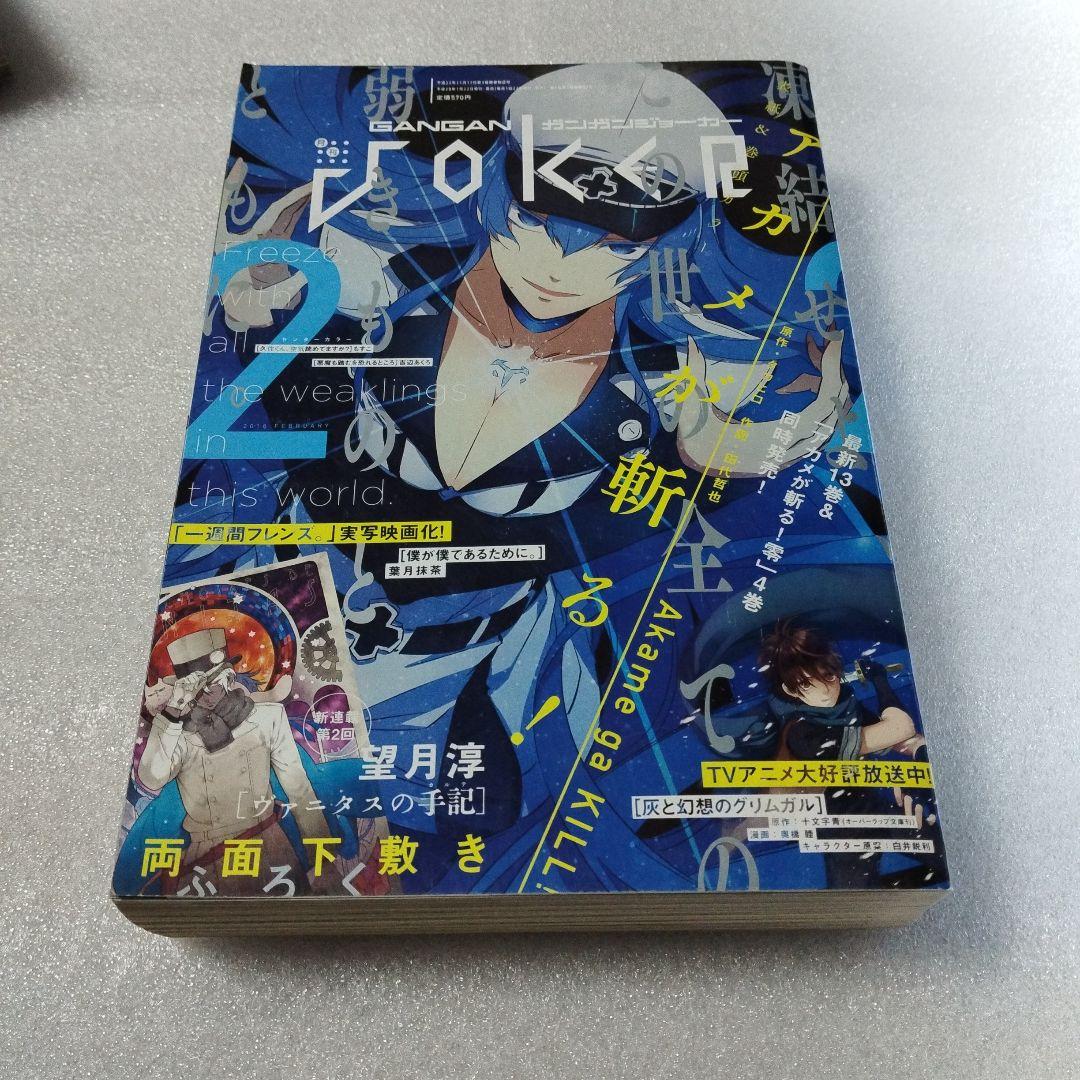 ガンガンjoker　2016年 1月号　2月号　ヴァニタスの手記