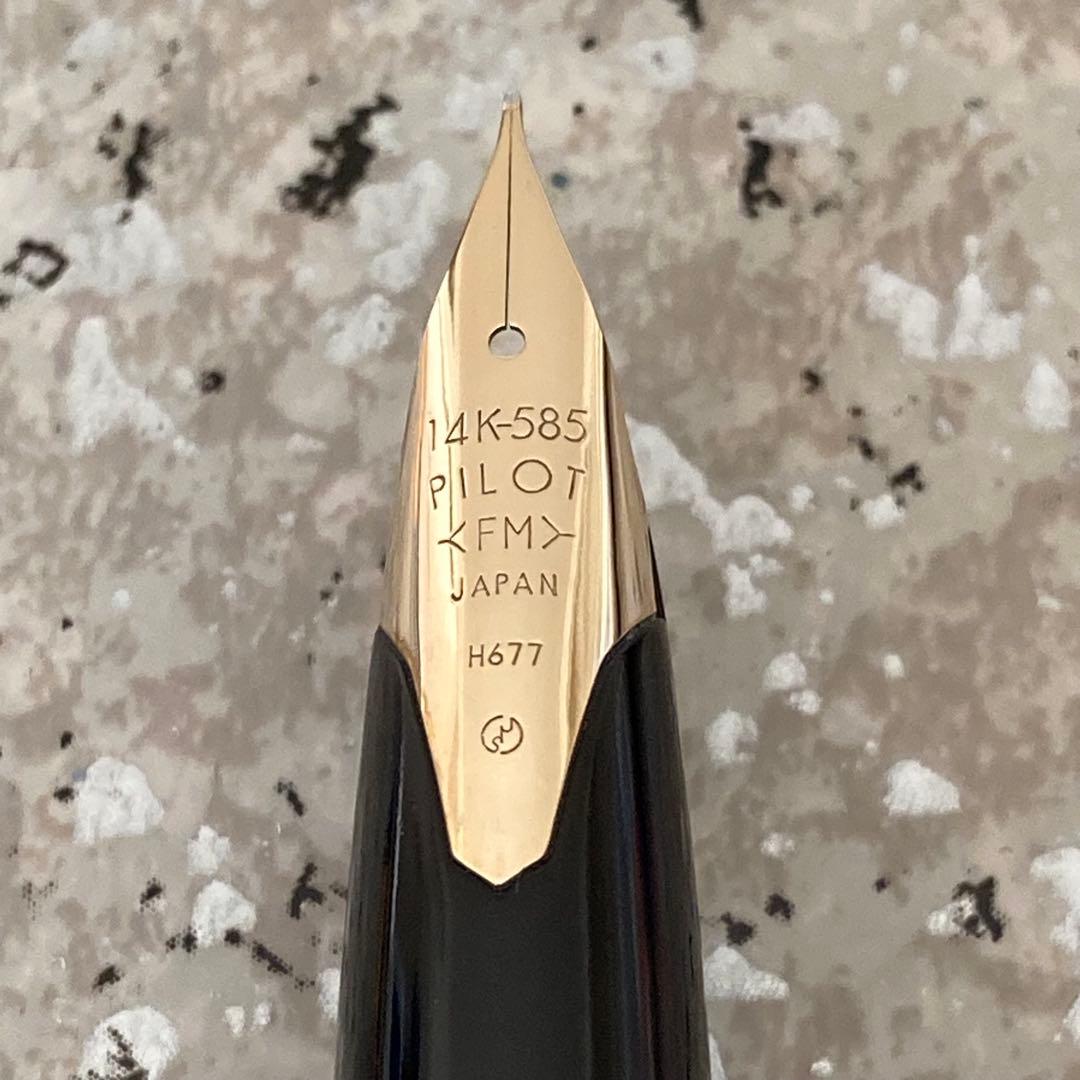 #086 未使用品 万年筆 レア PILOT CUSTOM カスタム14k