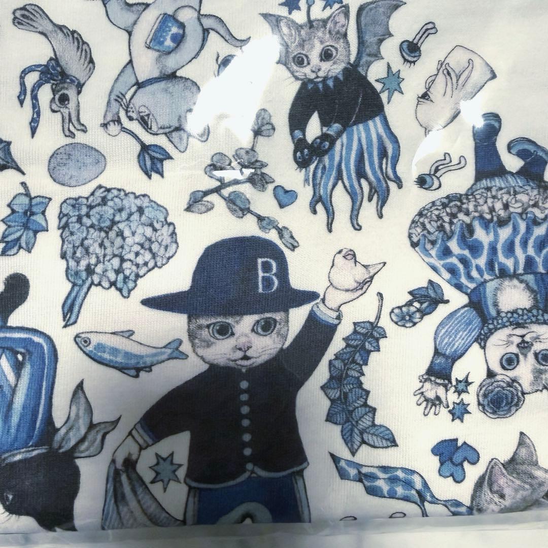 《完売品》【新品未開封】ボリス雑貨店 ヒグチユウコ　ロンＴ BLUE Ｍ