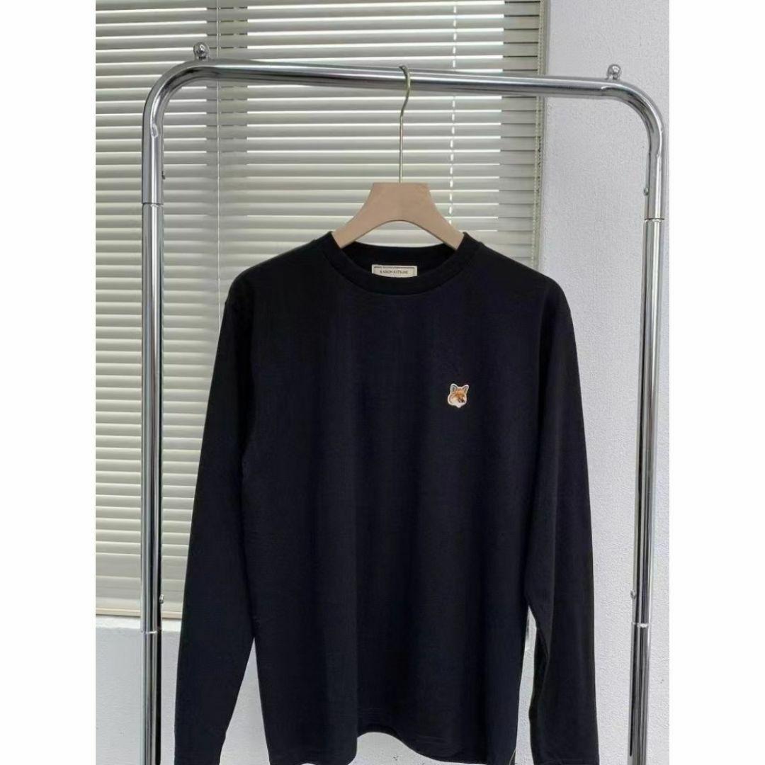 MAISON KITSUNE メゾンキツネ フォックスヘッドロゴ ロンT 長袖