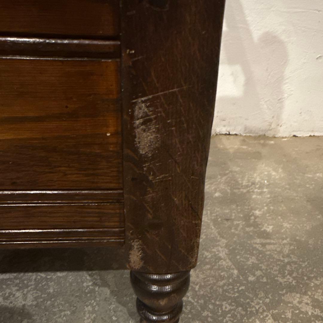 ヴィンテージ　マガジンラック　引き出し付き　1