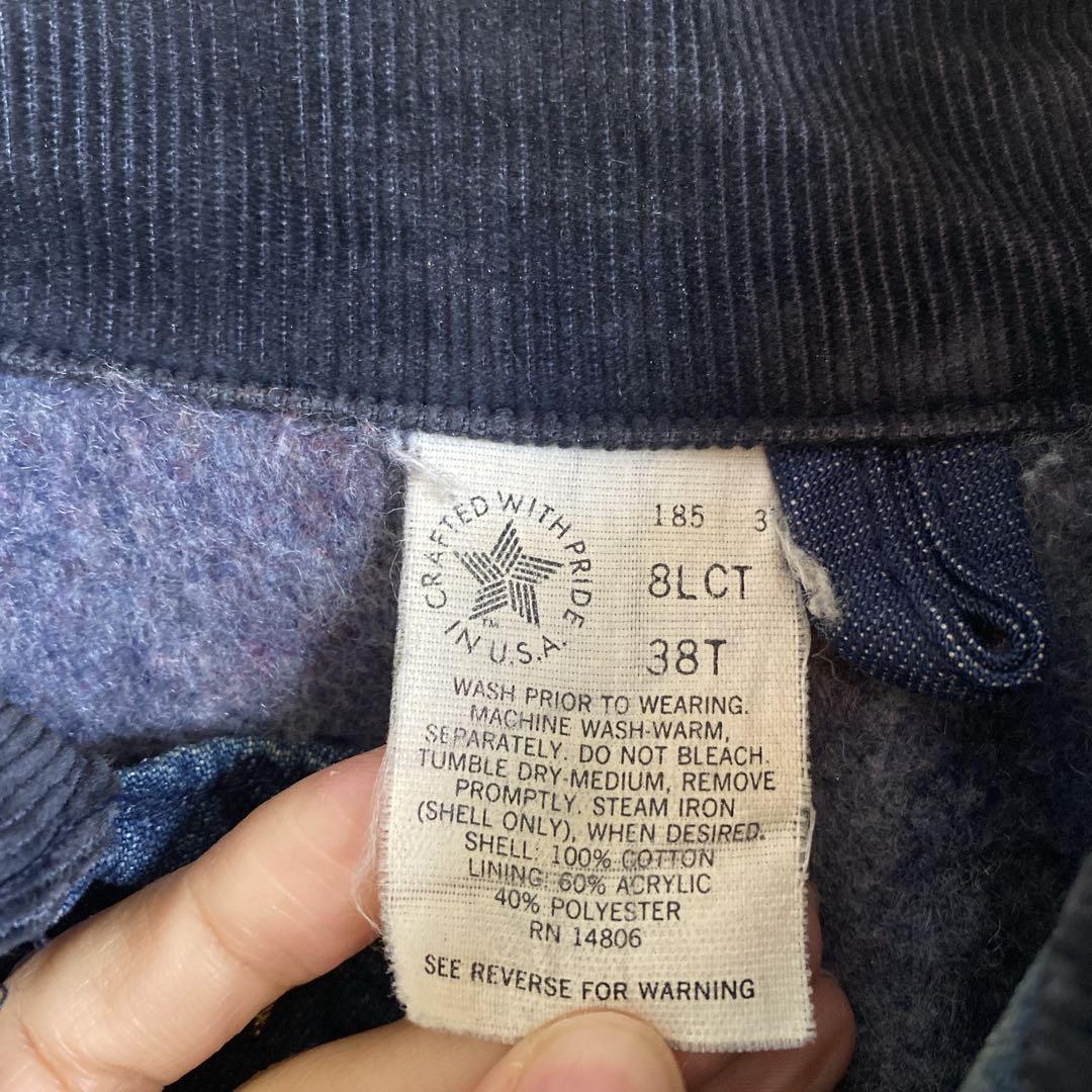 【TakTok-go 】カーハートデニムミシガンチョアコート8LCT 38