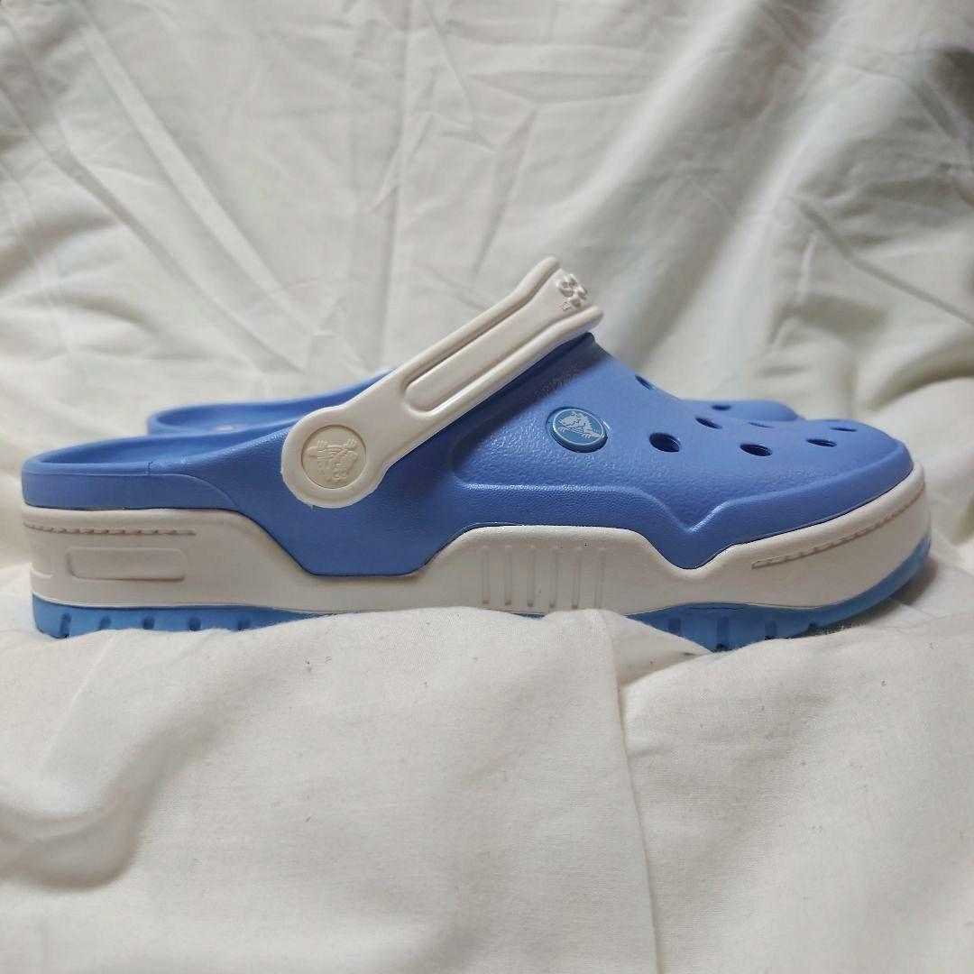 CROCSフロントコートМ８(26cm)ライトブルー未使用に近い