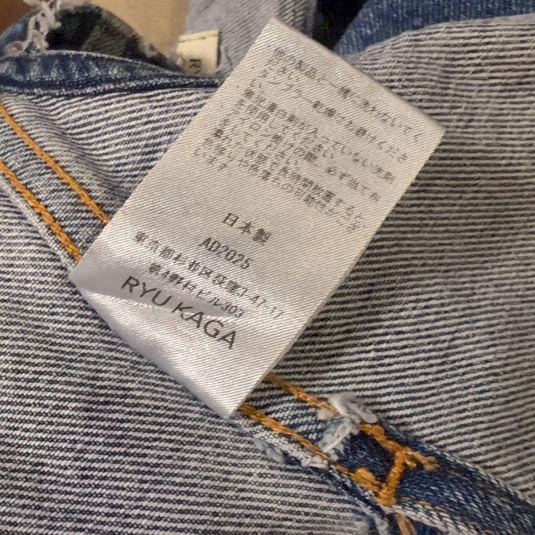限定値下げ　RYU KAGA - Cropped denim jacket　36