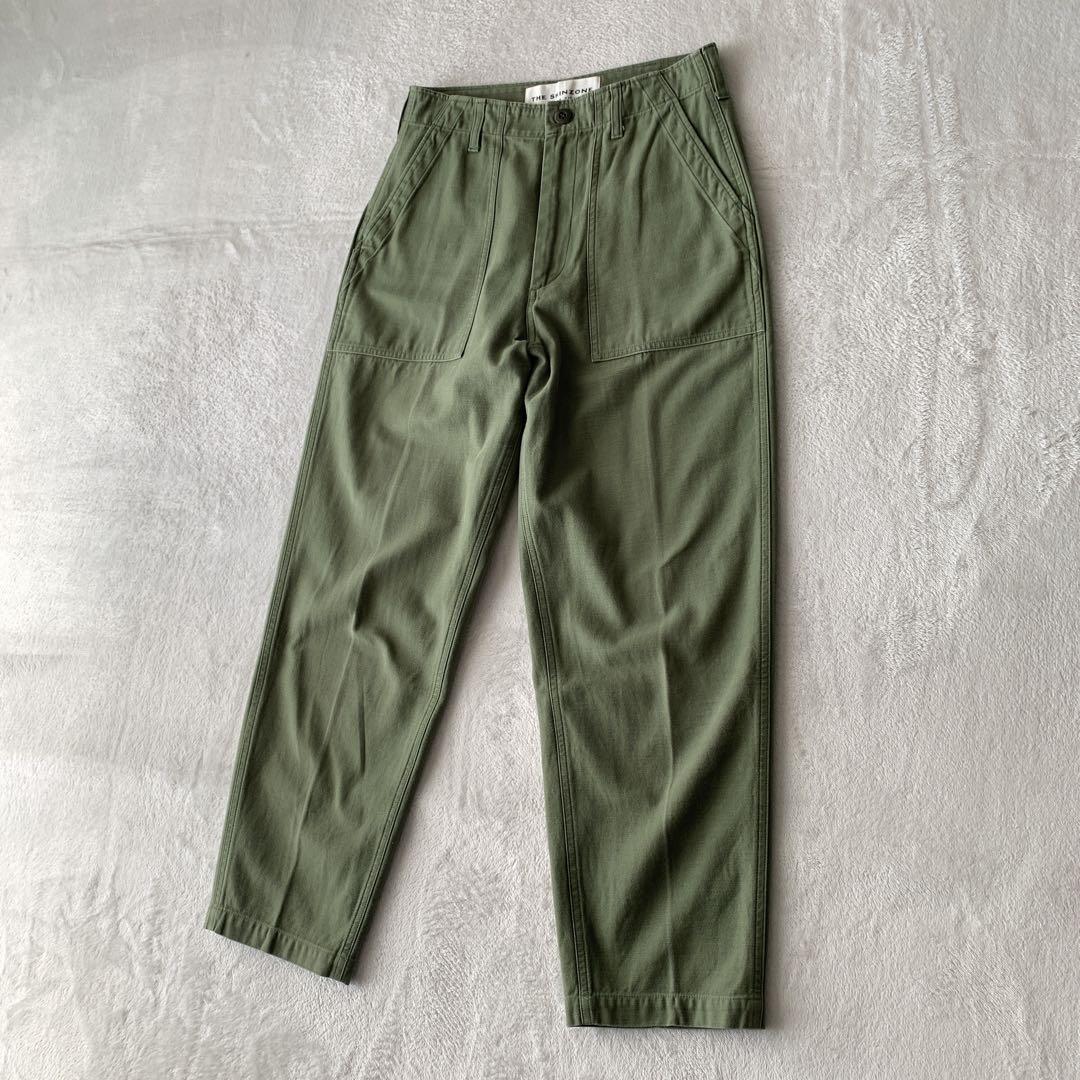 人気 THE SHINZONE コットン ベイカー パンツ OG-107レプリカ