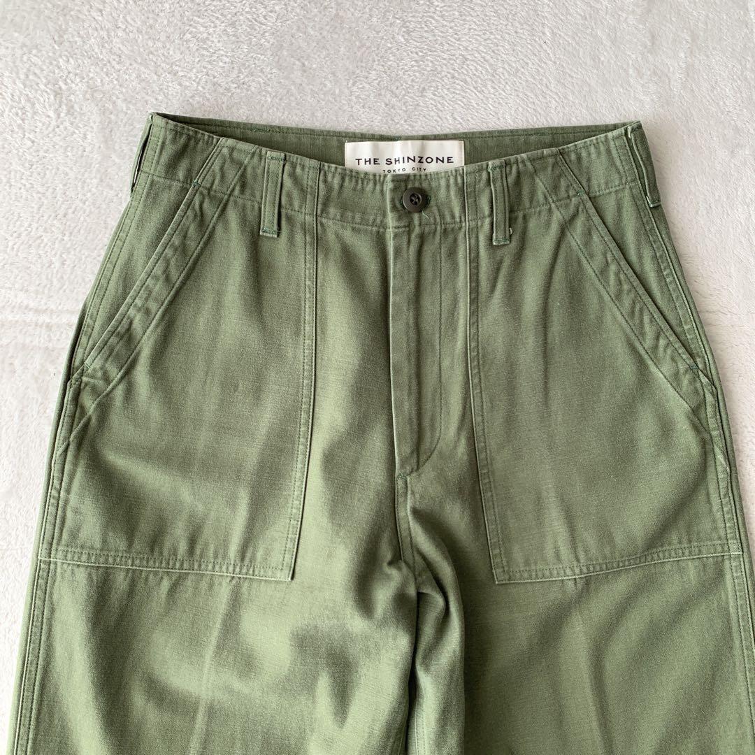 人気 THE SHINZONE コットン ベイカー パンツ OG-107レプリカ