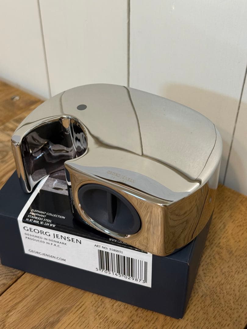 新品   エレファント 貯金箱