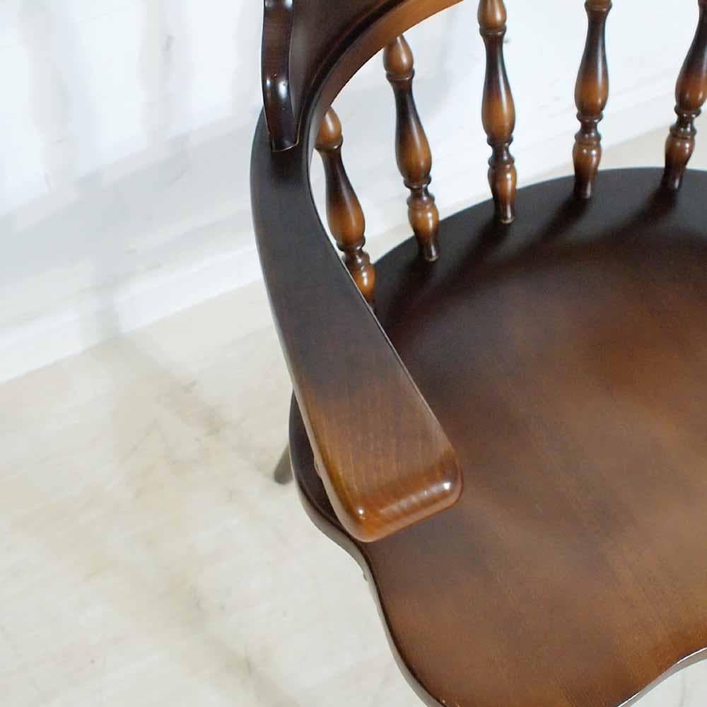 飛騨産業 キツツキ 穂高 キャプテンチェア B アームチェア ZR24383