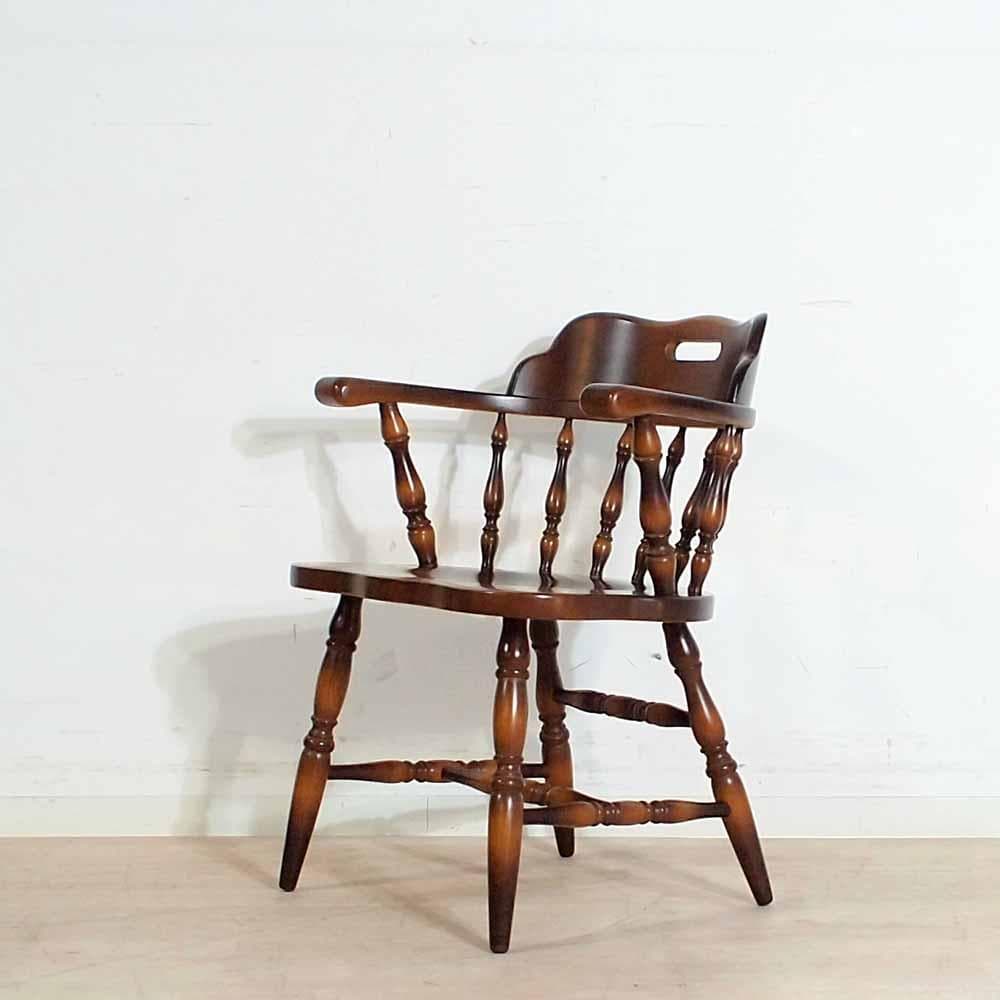 飛騨産業 キツツキ 穂高 キャプテンチェア B アームチェア ZR24383