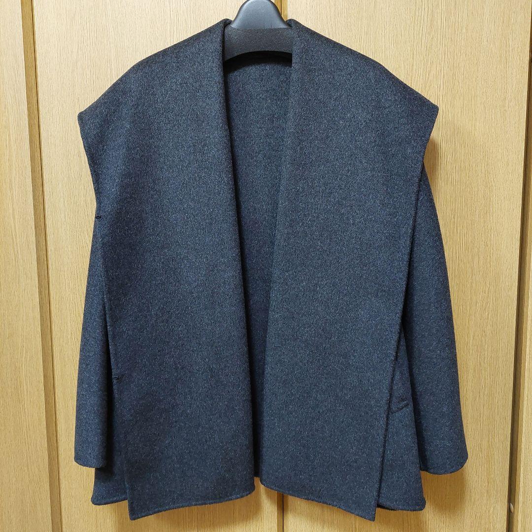 試着のみ24AW plage ハミルトン DRAPE MIDDLE コート 36
