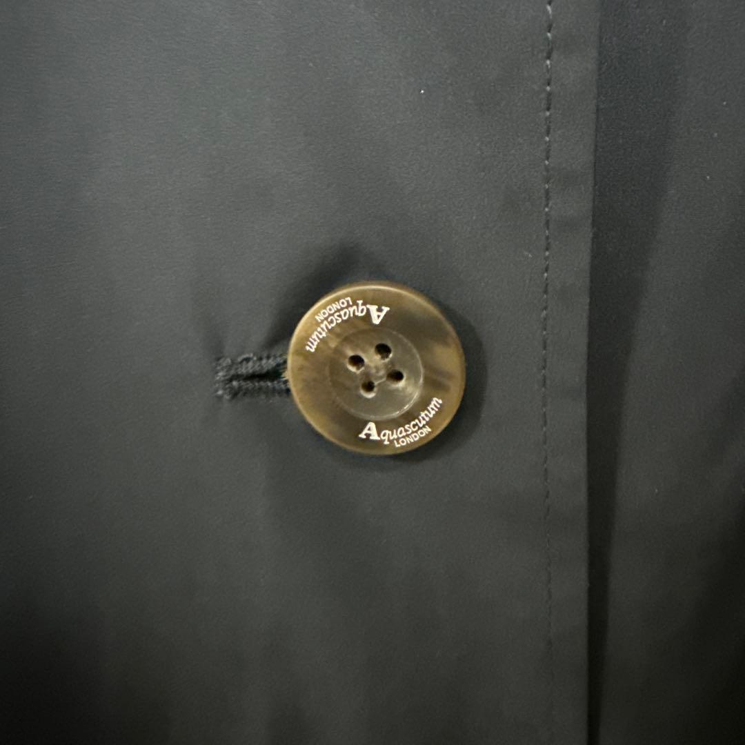 値下げ　新品未使用　アクアスキュータム トレンチデザイン レインコート