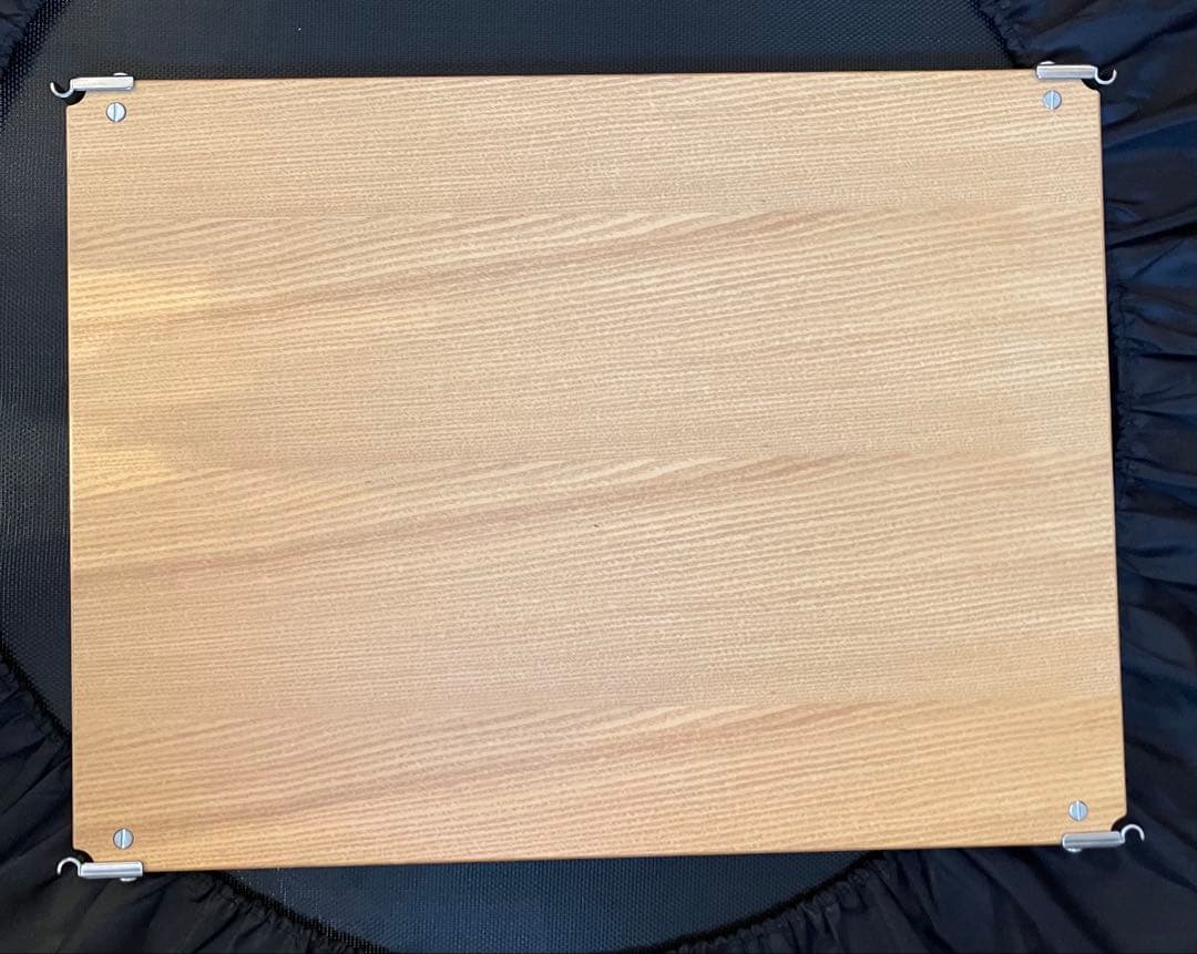 無印良品　ステンレスユニットシェルフ デスク セット(オーク材) 廃番品