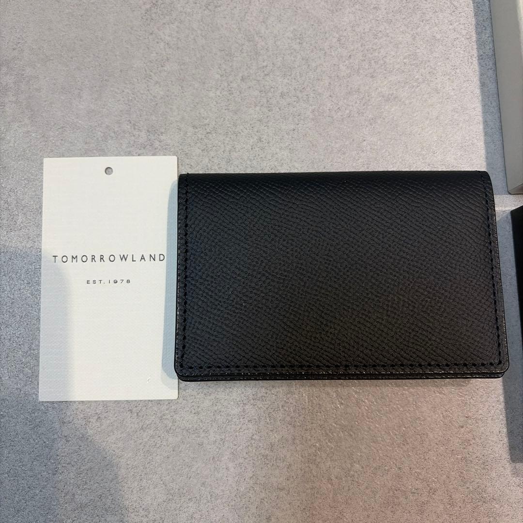 TOMORROWLAND ネイビー　名刺入れ