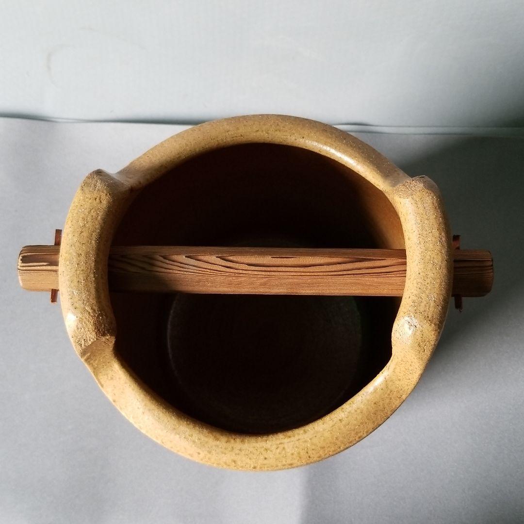 信楽焼傘立て   手桶  高さ４５cm