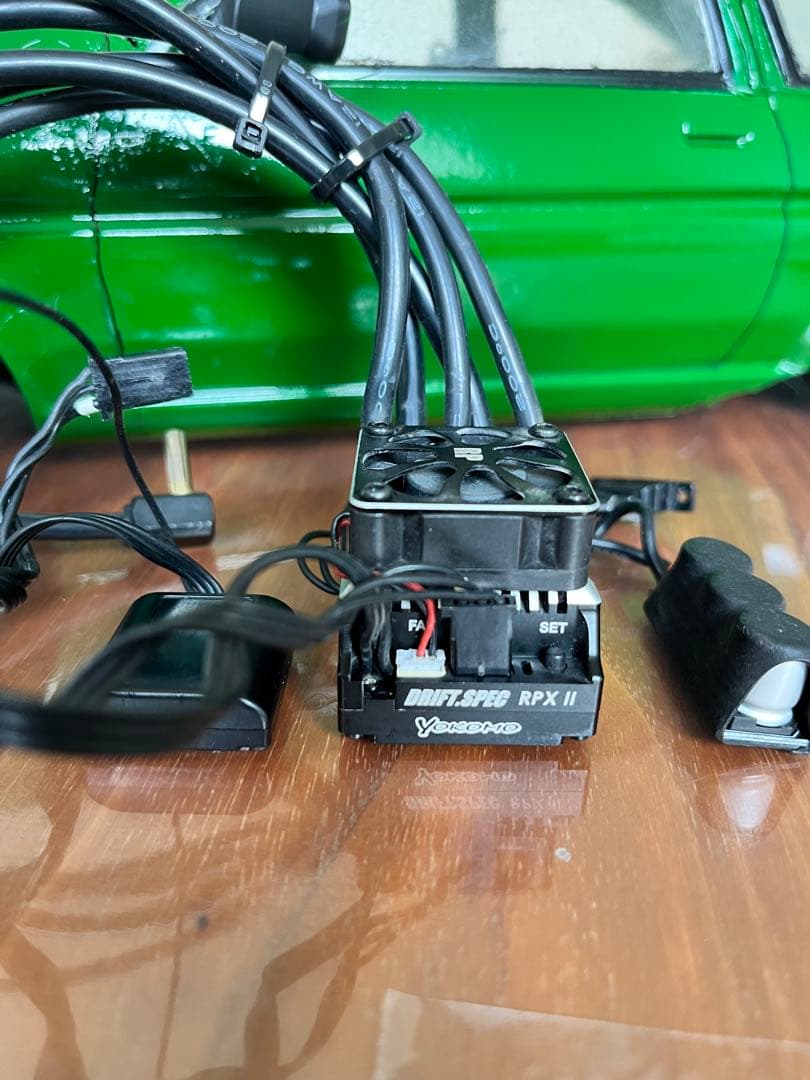 Yokomo RPX II ESC、wihiモジュール付き。