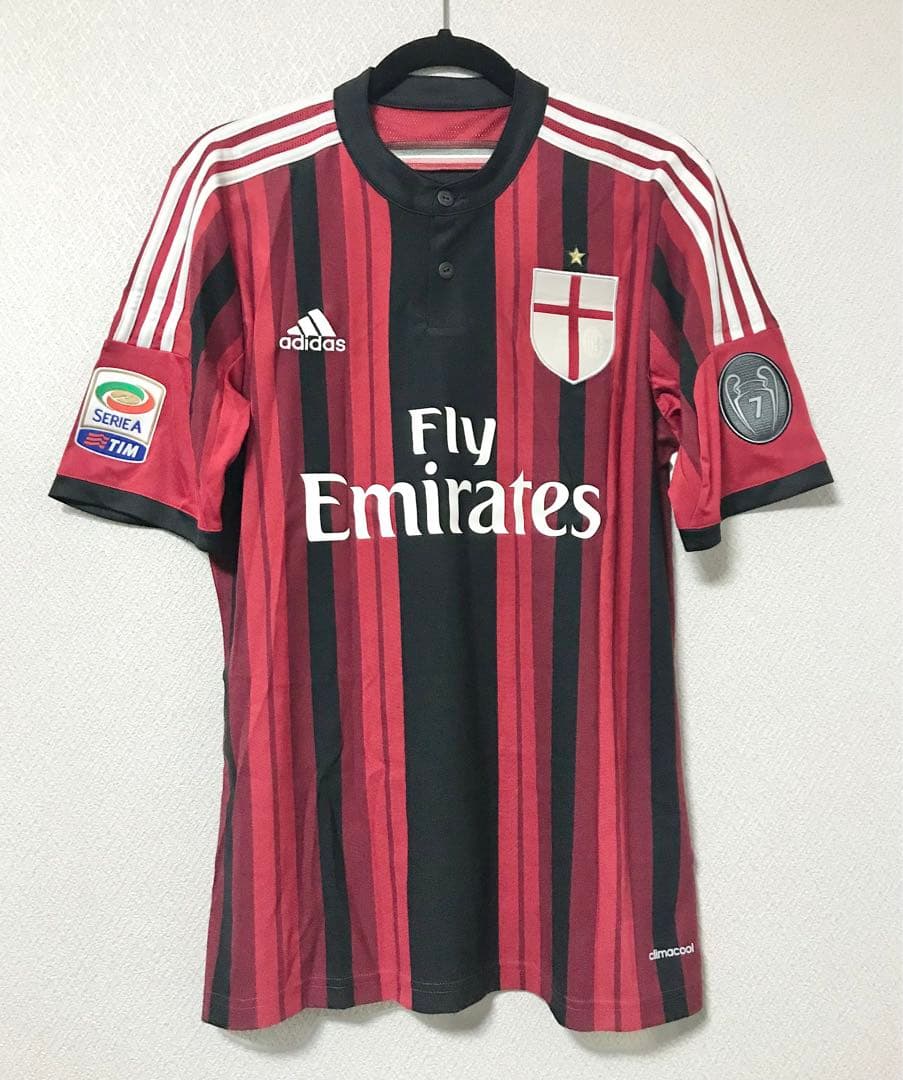 NECO／W　新品 ACミラン10 本田圭佑選手直筆サイン入りユニフォーム