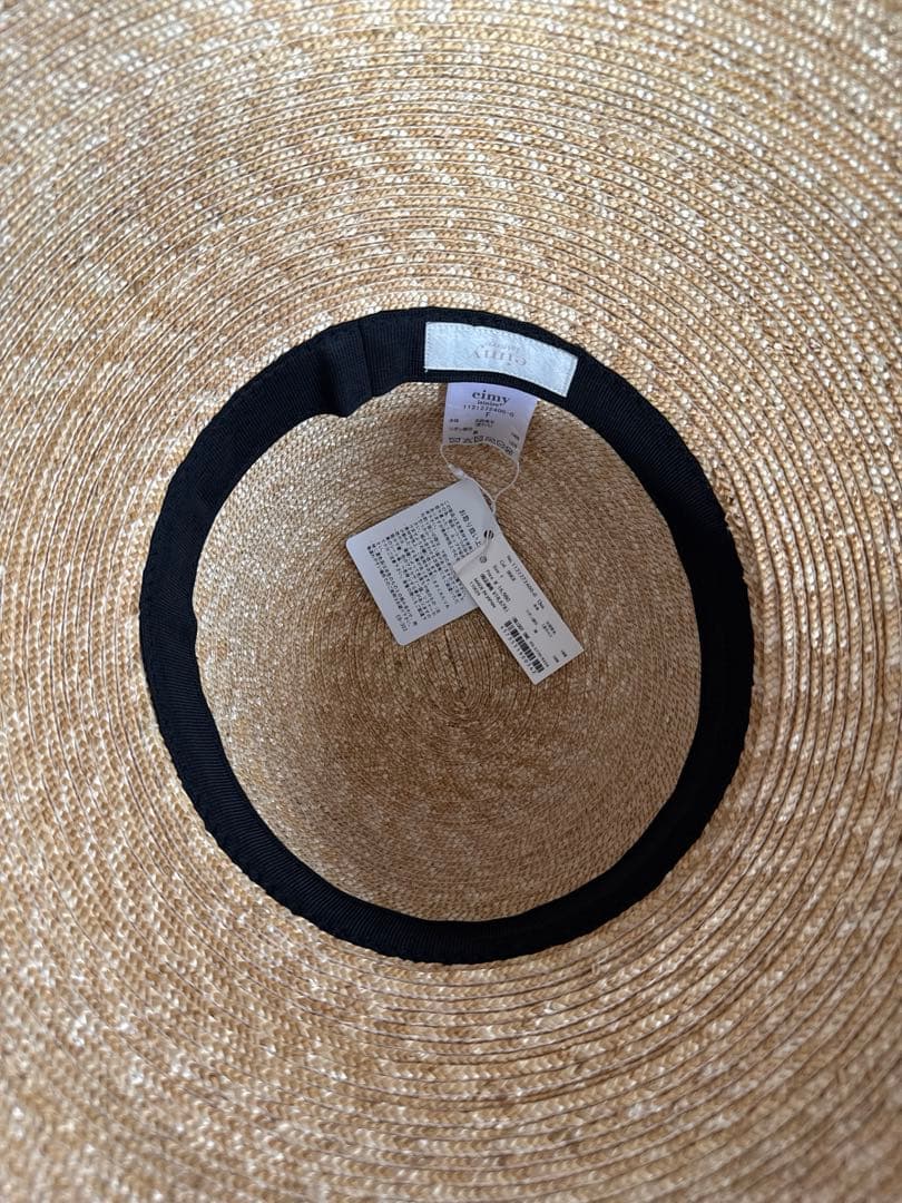 eimyistoire ロングリボン ハット 麦わら帽子 新品未使用
