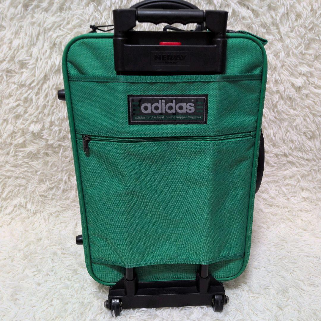 adidas キャリーケース グリーン 緑 スーツケース トランク アディダス