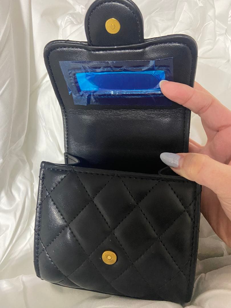 シャネル ブラック ミニバッグ チェーンショルダー　ノベルティ新品