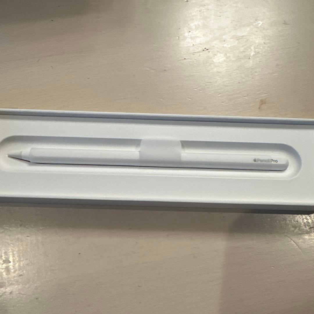 動作確認済み【ほぼ未使用】Apple Pencil Pro 本体＋替え芯＋箱付き