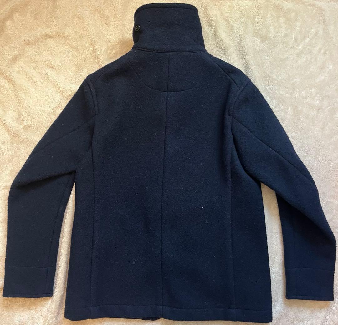 【美品】Danton/ダントン ウールモッサコート　ネイビー（濃紺） /40