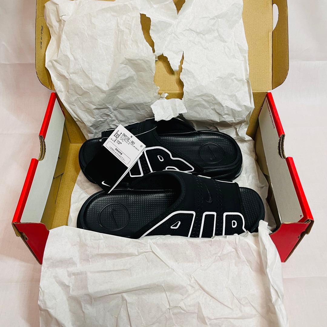 【新品未使用】エア モア アップテンポ スライド サンダル25.0cm 男女兼用